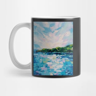 Tropical Day - Abstract Landscape painting Mug